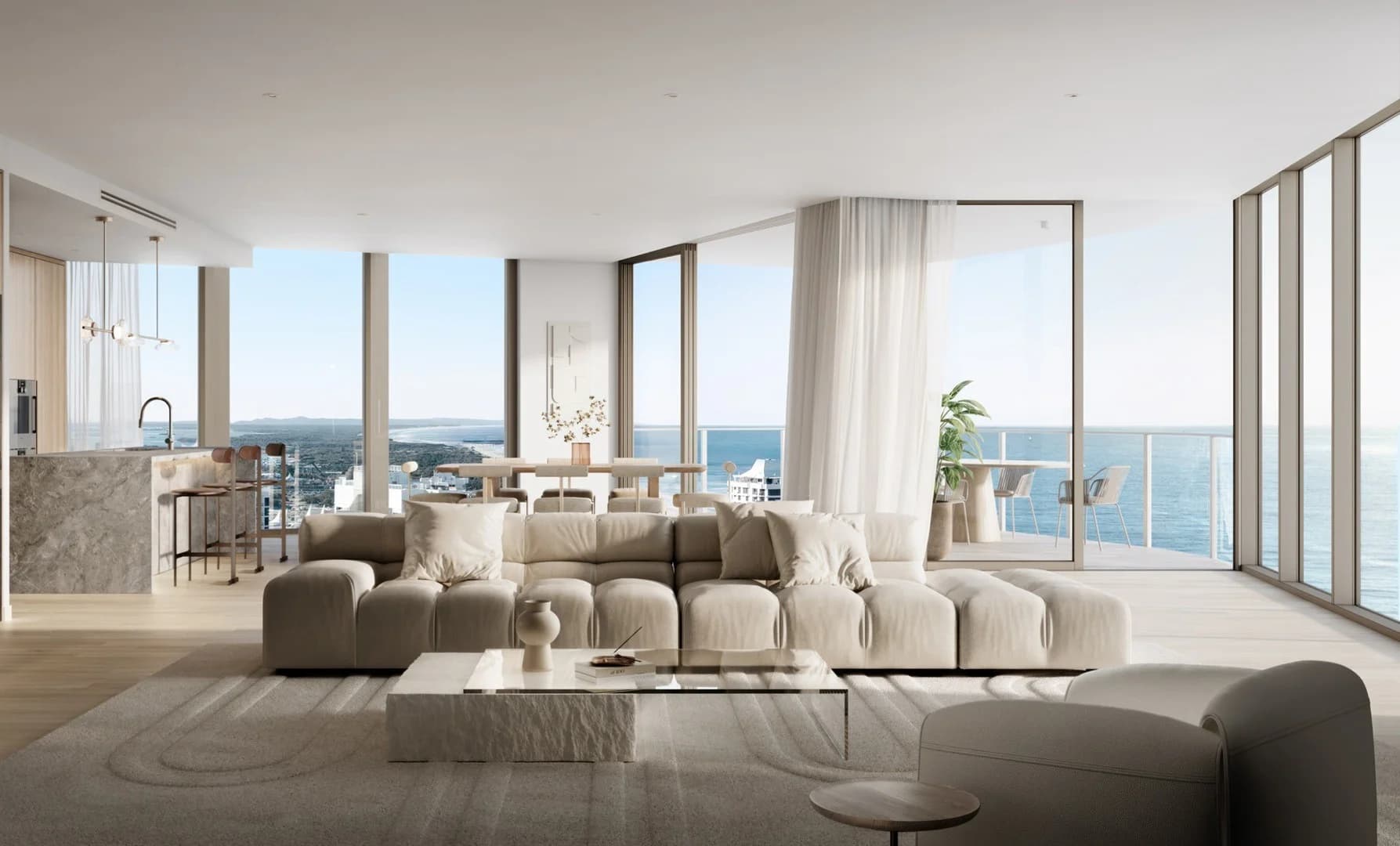 Lagoon Main Beach project interior — Pezet Matheson project marketing