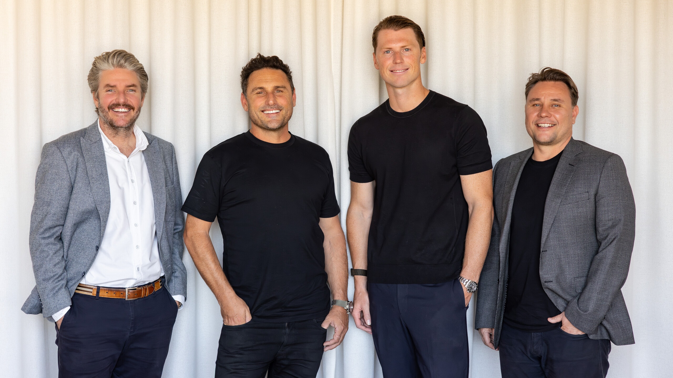 Jayde Pezet, Todd Matheson, Mitchell Lambert and Todd Madgwick - the four directors of Pezet Matheson